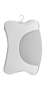 grey spa pillow