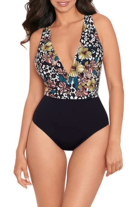 Skinny Dippers Women's Swimwear Lady Godiva Soft Cup Tummy Control One Piece Swimsuit