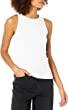The Drop Women's Valerie Cutaway-Neck Racerback Rib Knit Tank Top