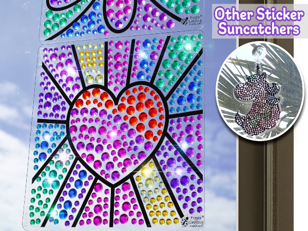suncatcher kits for kids sun catcher kids craft suncatcher paint sun catcher sticker window art gem