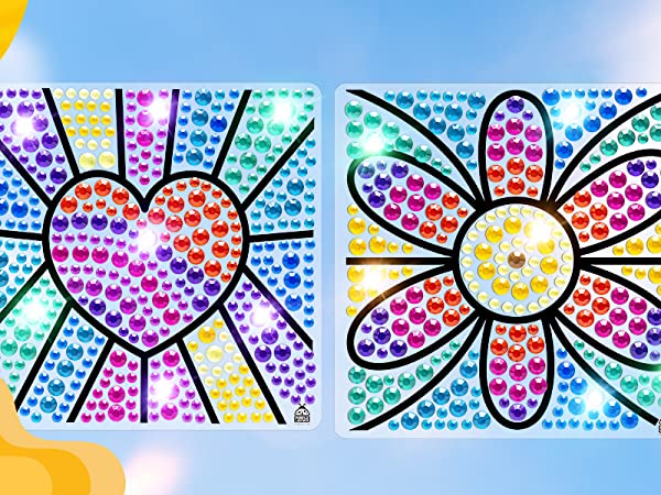 suncatcher kits for kids sun catcher kids craft suncatcher paint sun catcher sticker window art gem