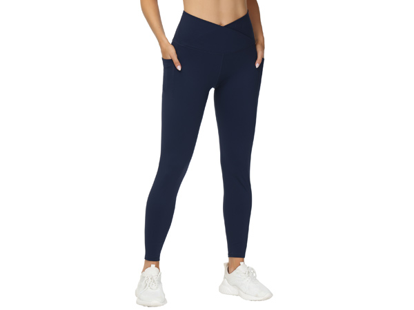 Cross Waist Yoga Leggings