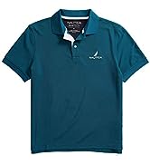 Nautica Men''s Navtech Stripe Collar Polo