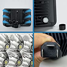 Gottow 4x6 Inch LED Headlights Details