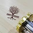 Custom Electric Wood Branding Iron,200W for Creative Cake/Wood/Leather Branding Stamping Embossing Soldering Iron with Stamp (1&quot;x1&quot;)