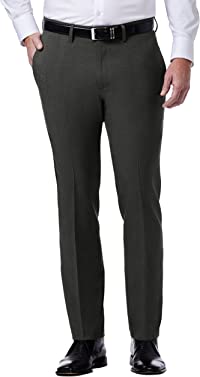 Kenneth Cole Men's Slim Fit Moisture-Wicking Dress Pant