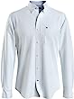 Tommy Hilfiger Men's Linen Long Sleeve Button Down Shirt in Regular Fit