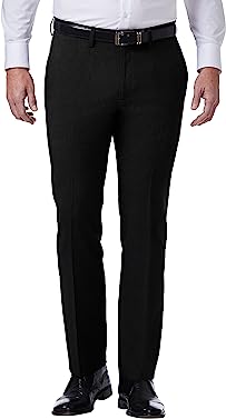 Kenneth Cole Men's Slim Fit Moisture-Wicking Dress Pant
