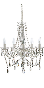 5 Light Hard-Wired Chandelier