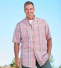 KingSize Men''s Big & Tall Short Sleeve Wrinkle Free Sport Shirt
