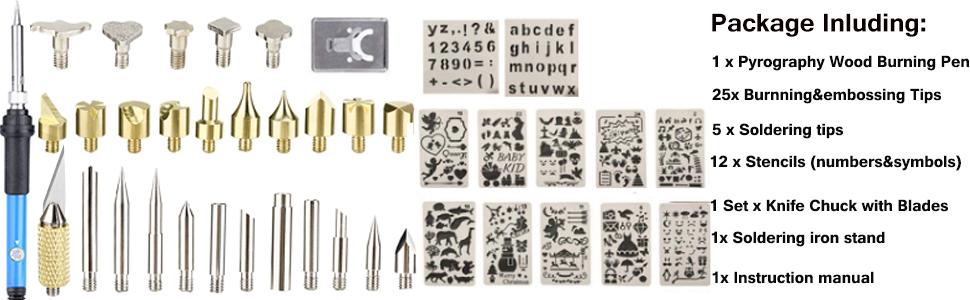 wood burning kit