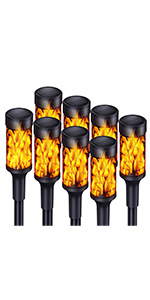 solar torch light