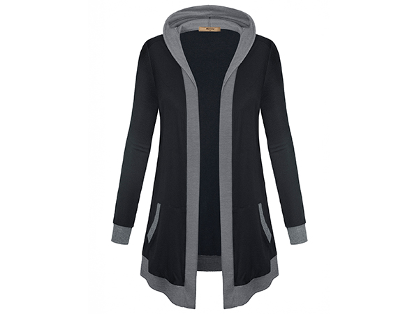 hooded cardigans