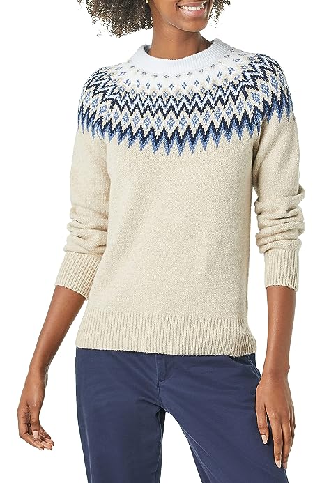 Women's Soft-Touch Crewneck Novelty Sweater