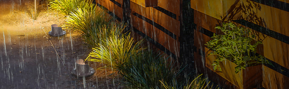 Waterproof well lights