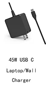 45W Chromebook Charger Type C