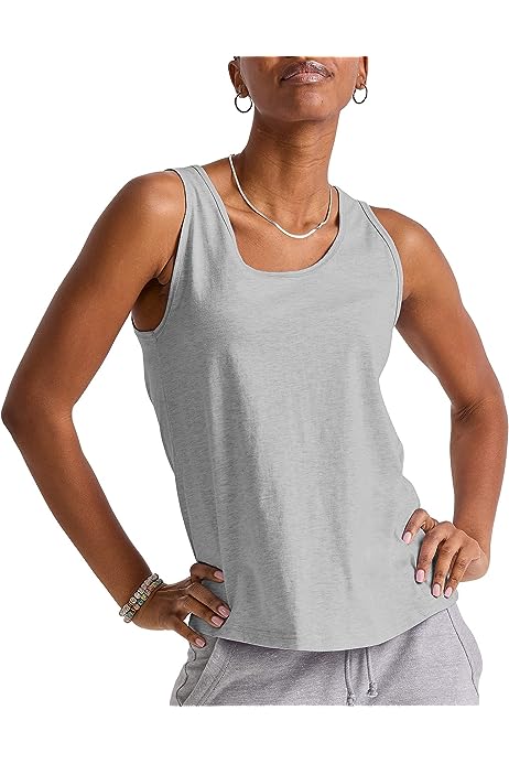 Women's Originals Tank Top, 100% Cotton Tanks for Women, Plus Size Available